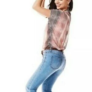 CAbi Women's Sky Blue Skinny Jeans